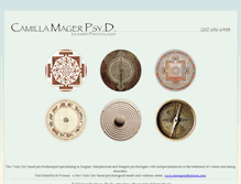 Tablet Screenshot of camillamager.com